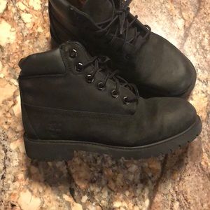 Black Timberland Boots